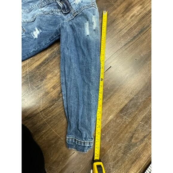 X-RAY JEAN JACKET BOYS, L, Grunge, Streetwear, Cool, Distressed - Picture 7 of 8